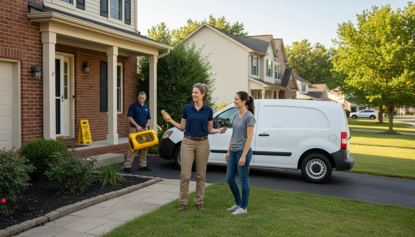 Water restoration image for Water Damage & Restoration Services in Cromwell, IA